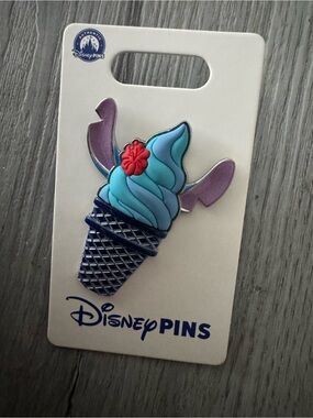 Disney Stitch Ice Cream Cone Enamel Pin